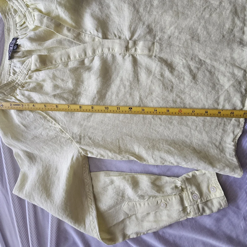J Crew Cabana‎ top in linen